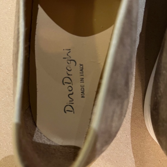 Dino Draghi suede deck shoes NWOT - Picture 2 of 3